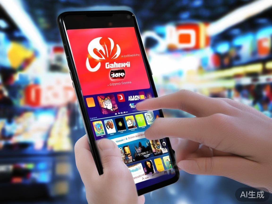 打开应用市场
常见的安卓应用市场包括华为应用市场